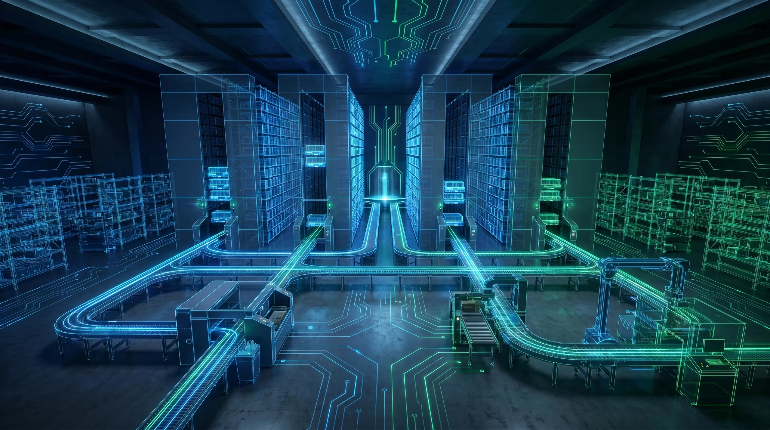 Warehouse automation process